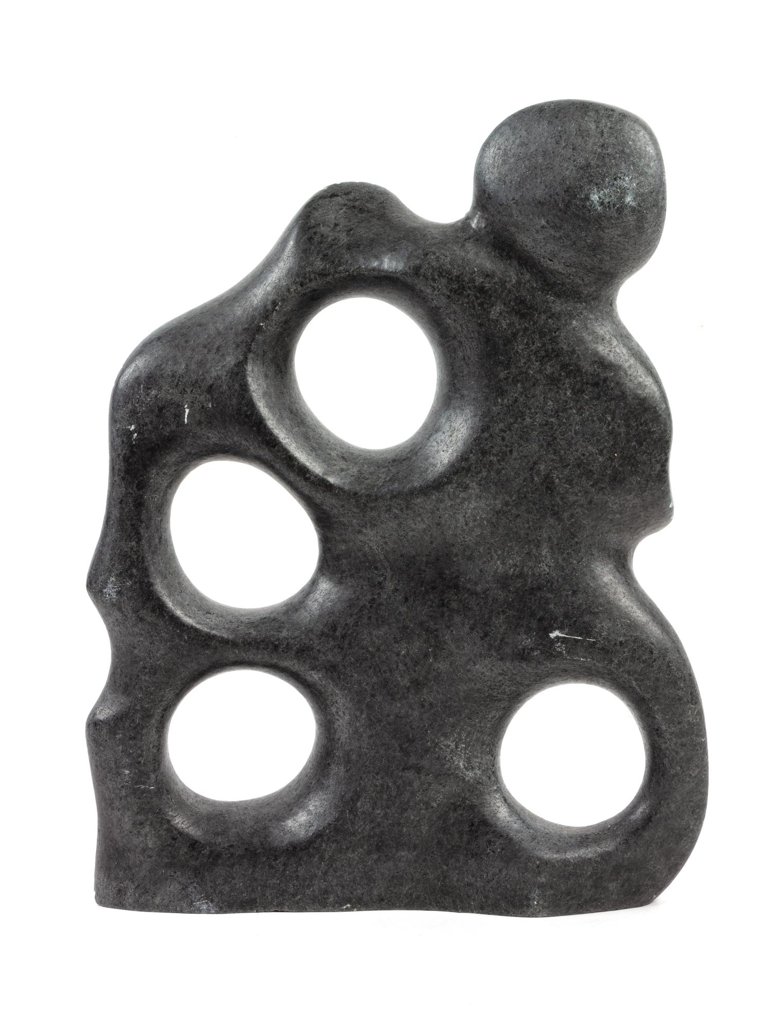 Transformational Figural Soapstone Sculpture