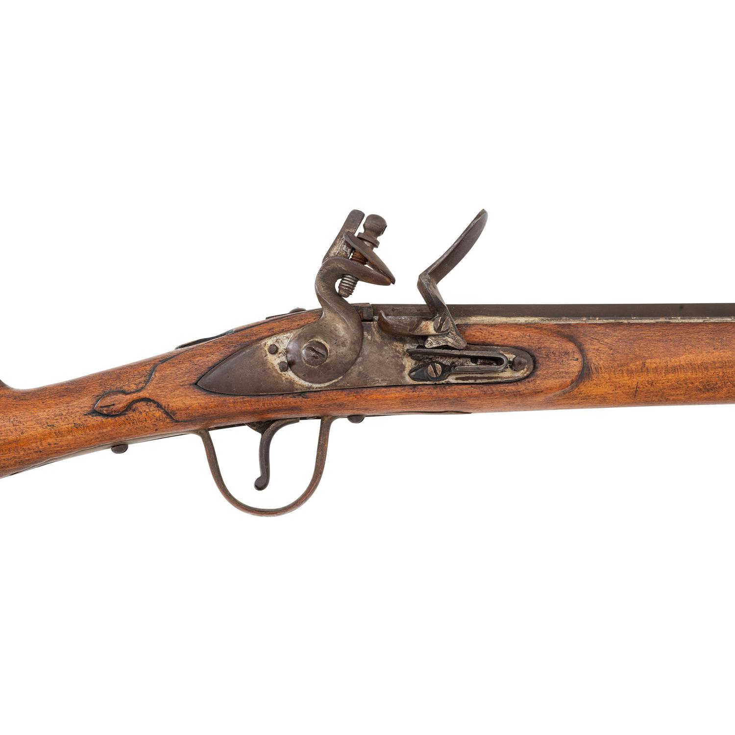 Late 19th Century Belgian Made Flintlock African Trade Gun