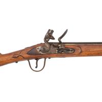 Late 19th Century Belgian Made Flintlock African Trade Gun