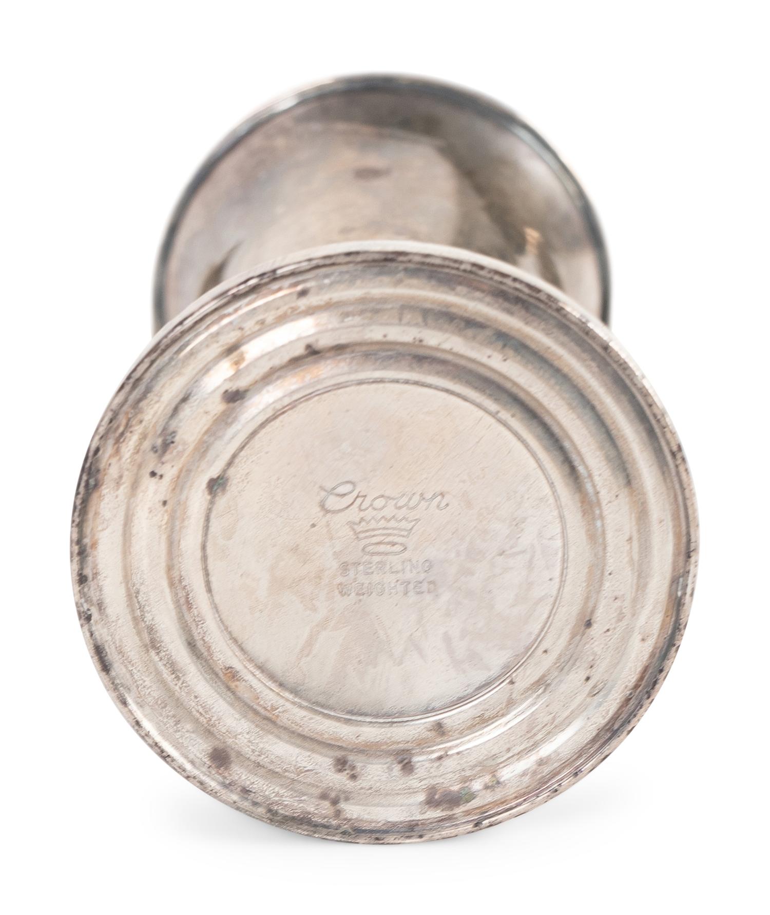 A Group of Silver Salt and Pepper Shakers