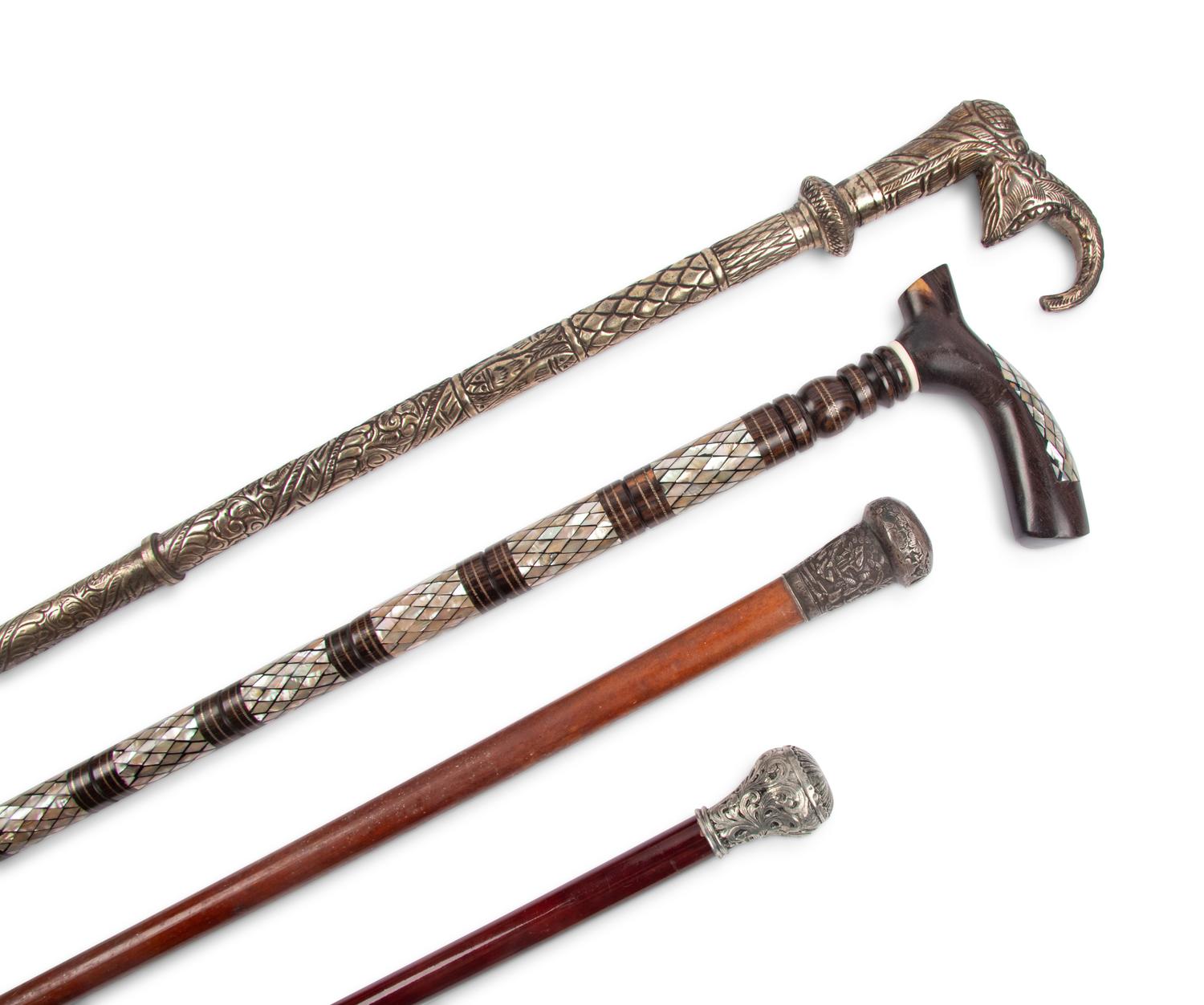 Four Walking Sticks