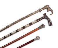 Four Walking Sticks