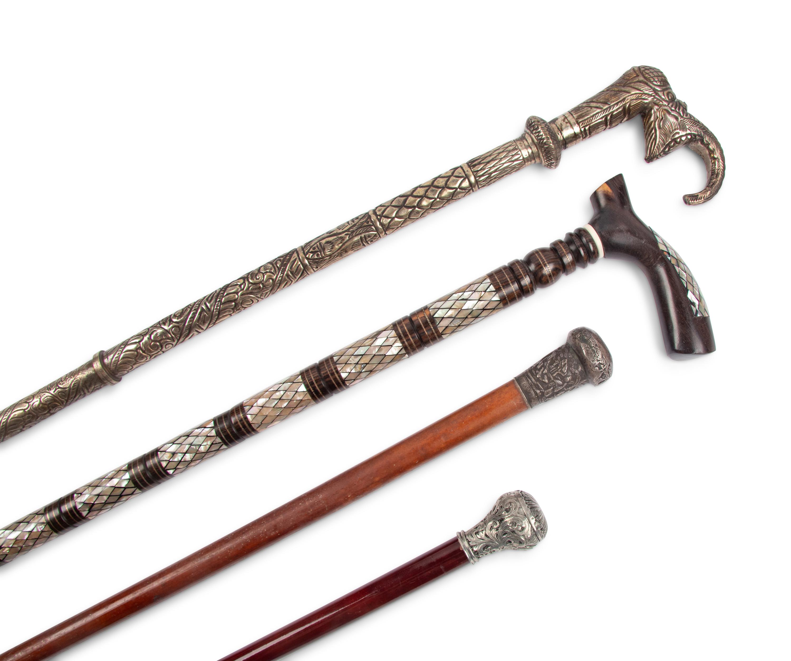 Four Walking Sticks