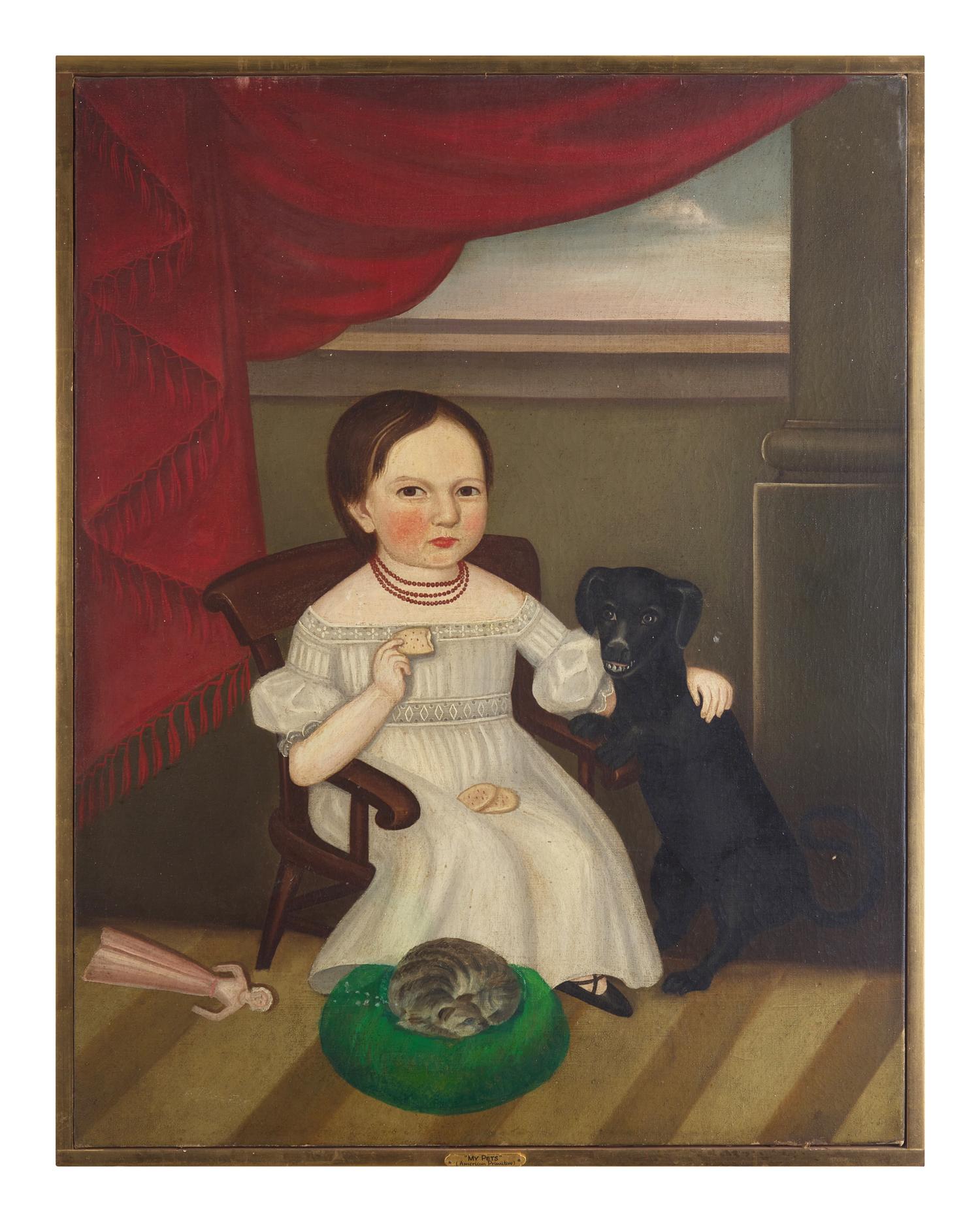 American School 19th Century, My Pets
