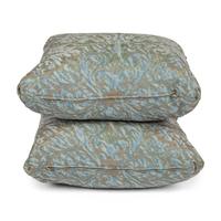 A Pair of Fortuny Sevres Throw Pillows