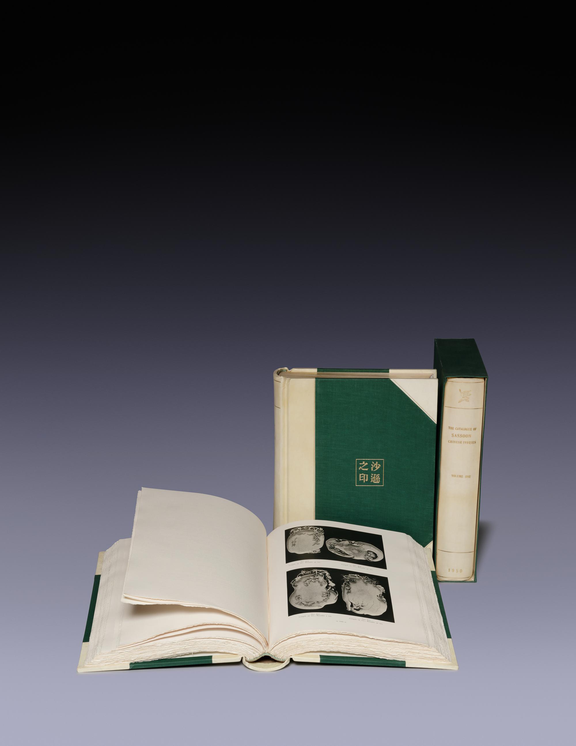 [IVORY] LUCAS, Sydney Edward, compiler. The Catalogue of Sassoon Chinese Ivories . London: Country Life and New York: Charles Scribner's, 1950.