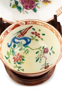Three Chinese Export Porcelain Cups