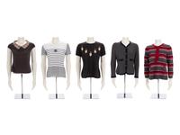 Five Chanel Knit Top Pieces, ca.1995-2005