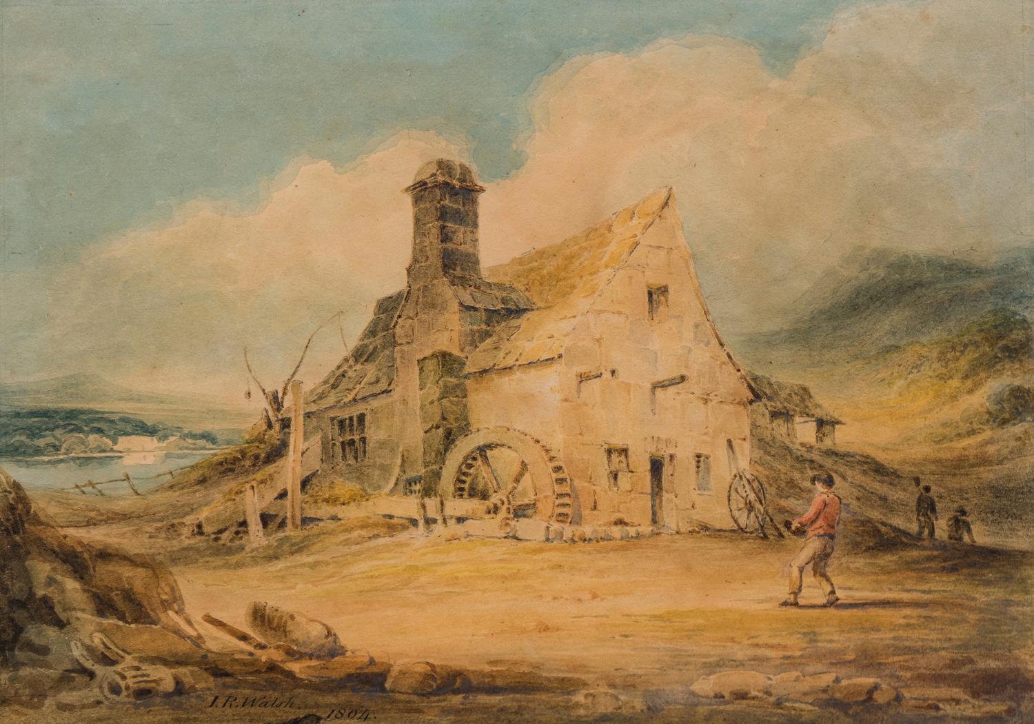 Watermill in the Welsh Mountains , 1804