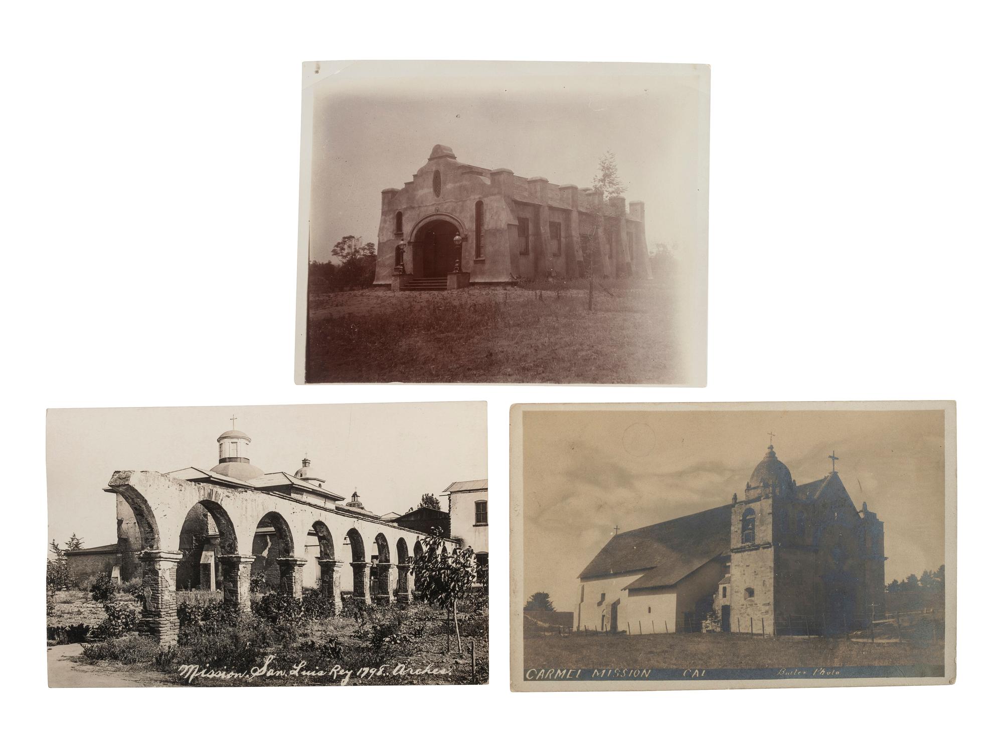 [WESTERN AMERICANA]. A group of 123 RPPCs & photographs of rural California.