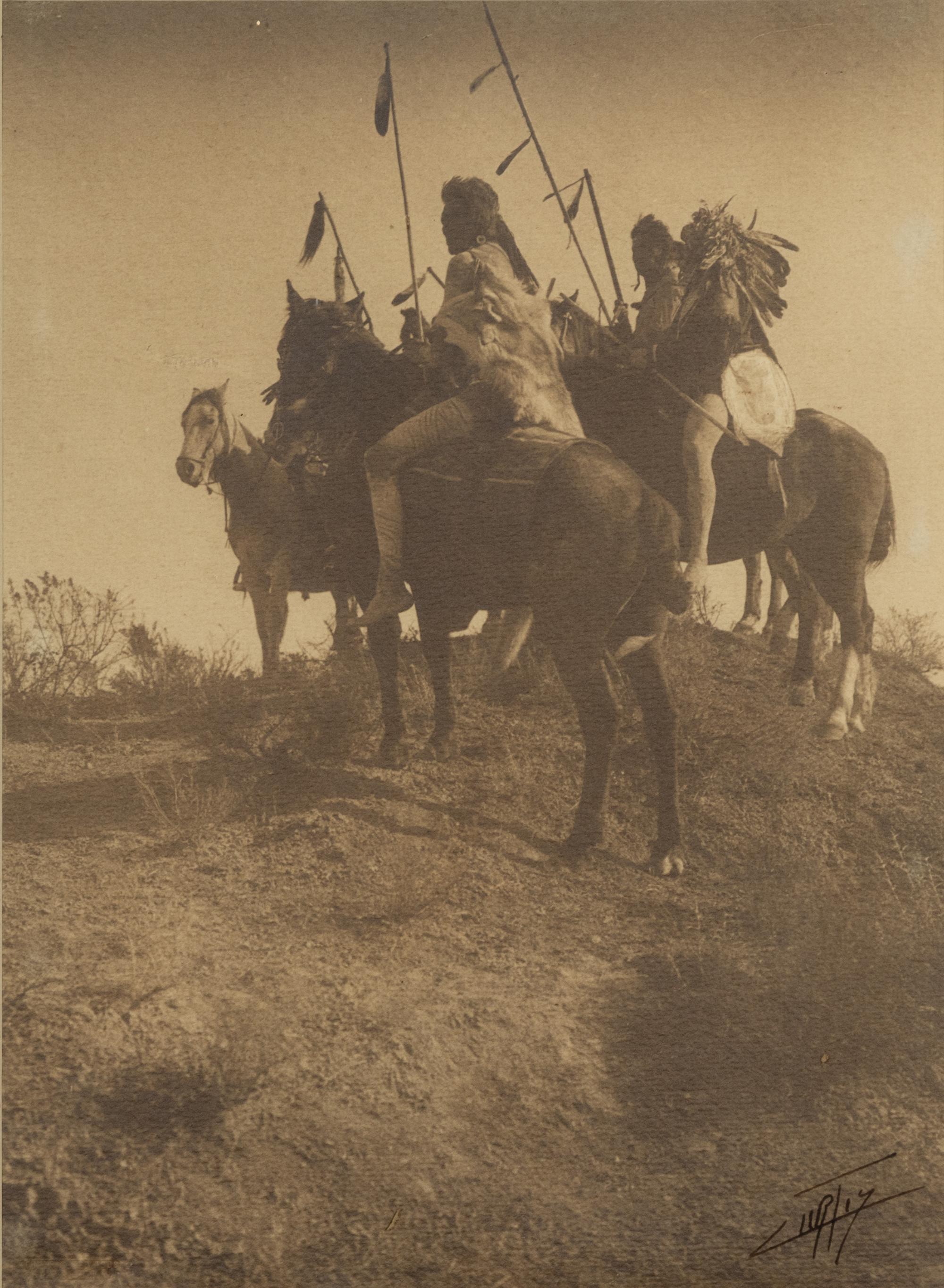 Edward S. Curtis (1868-1952) The Spirit of the Past – Apsaroke, 1908