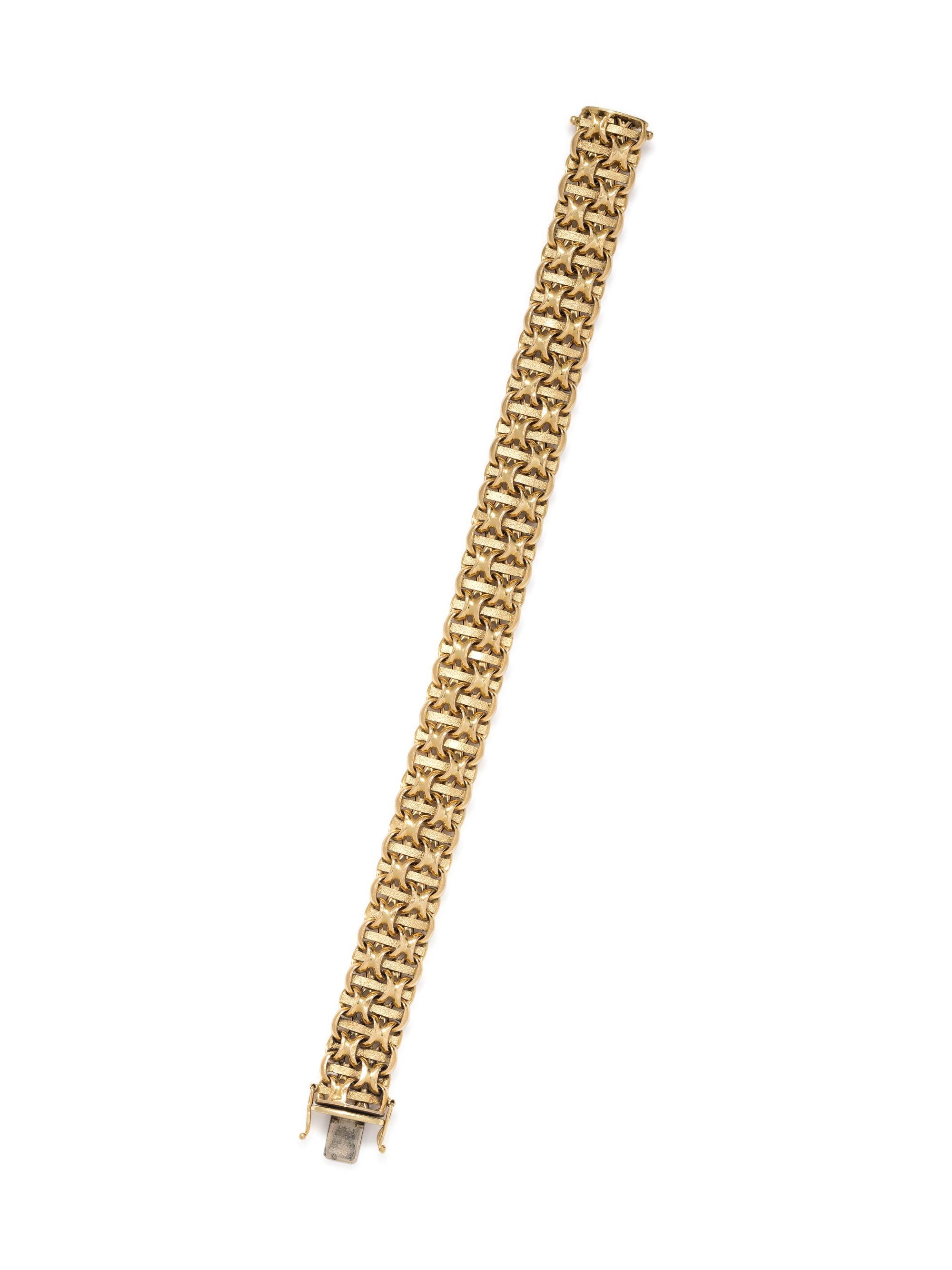 YELLOW GOLD BRACELET