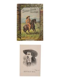 [WILD WEST SHOWS]. Buffalo Bill's Wild West program and insert for 1884.