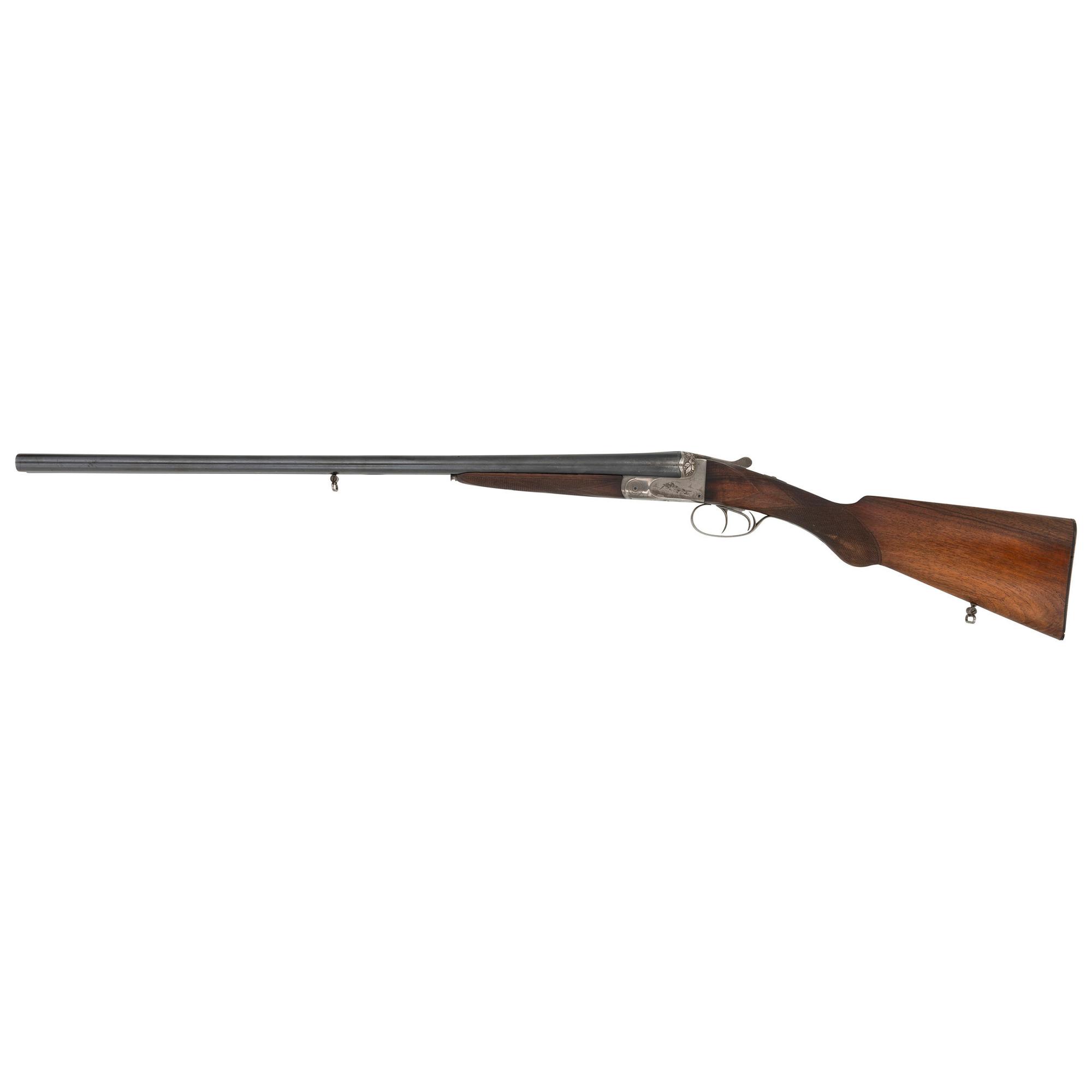 ** French Guild SxS 16ga. Shotgun with Travel Case