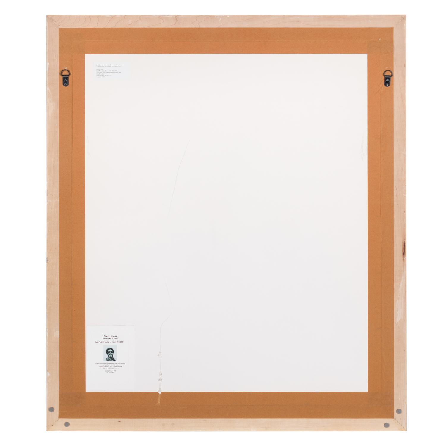 Glenn Ligon (American, b. 1960) — Self-Portrait at Eleven Years Old, 2004