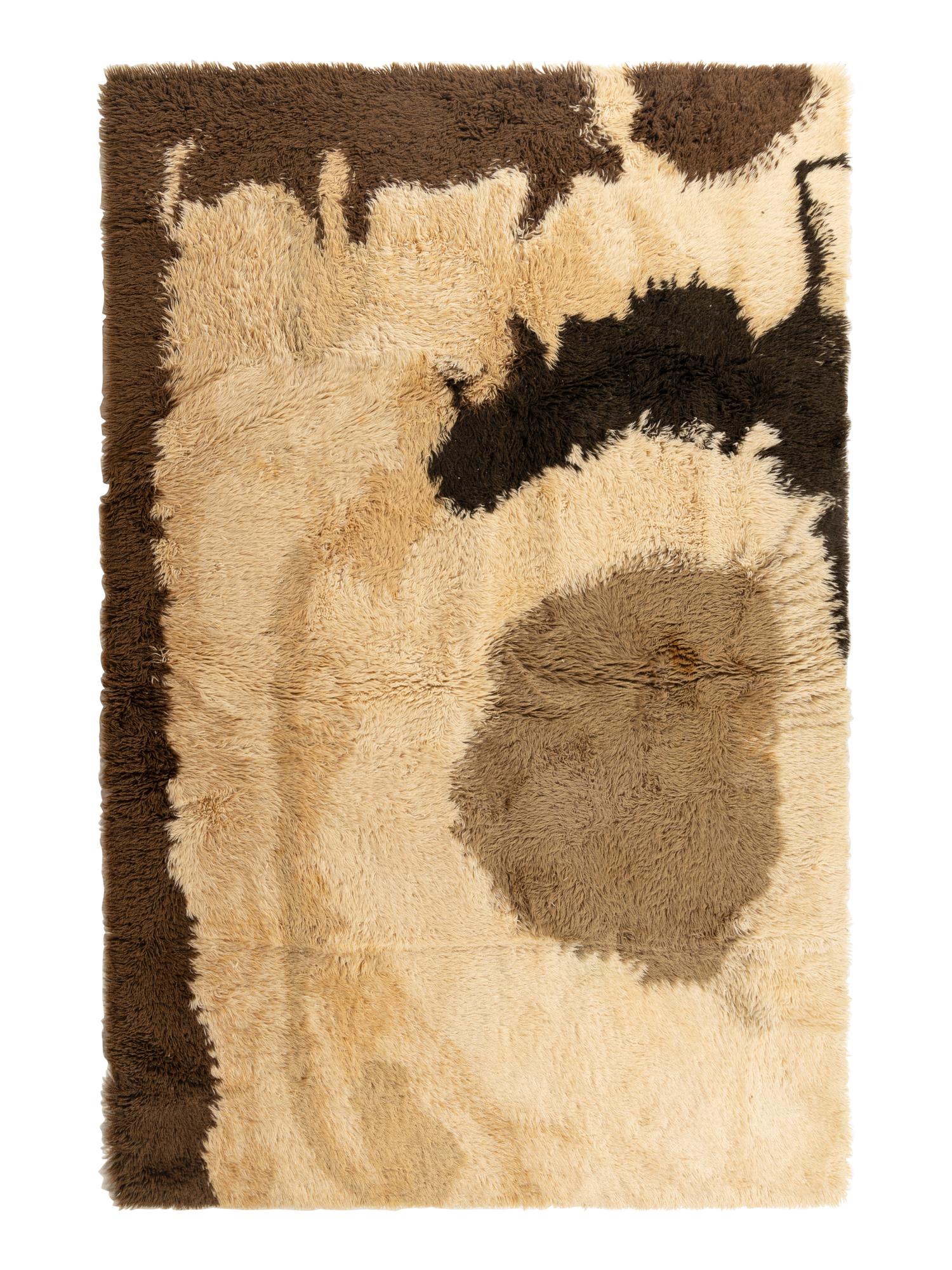 A Swedish Rya Shag Rug