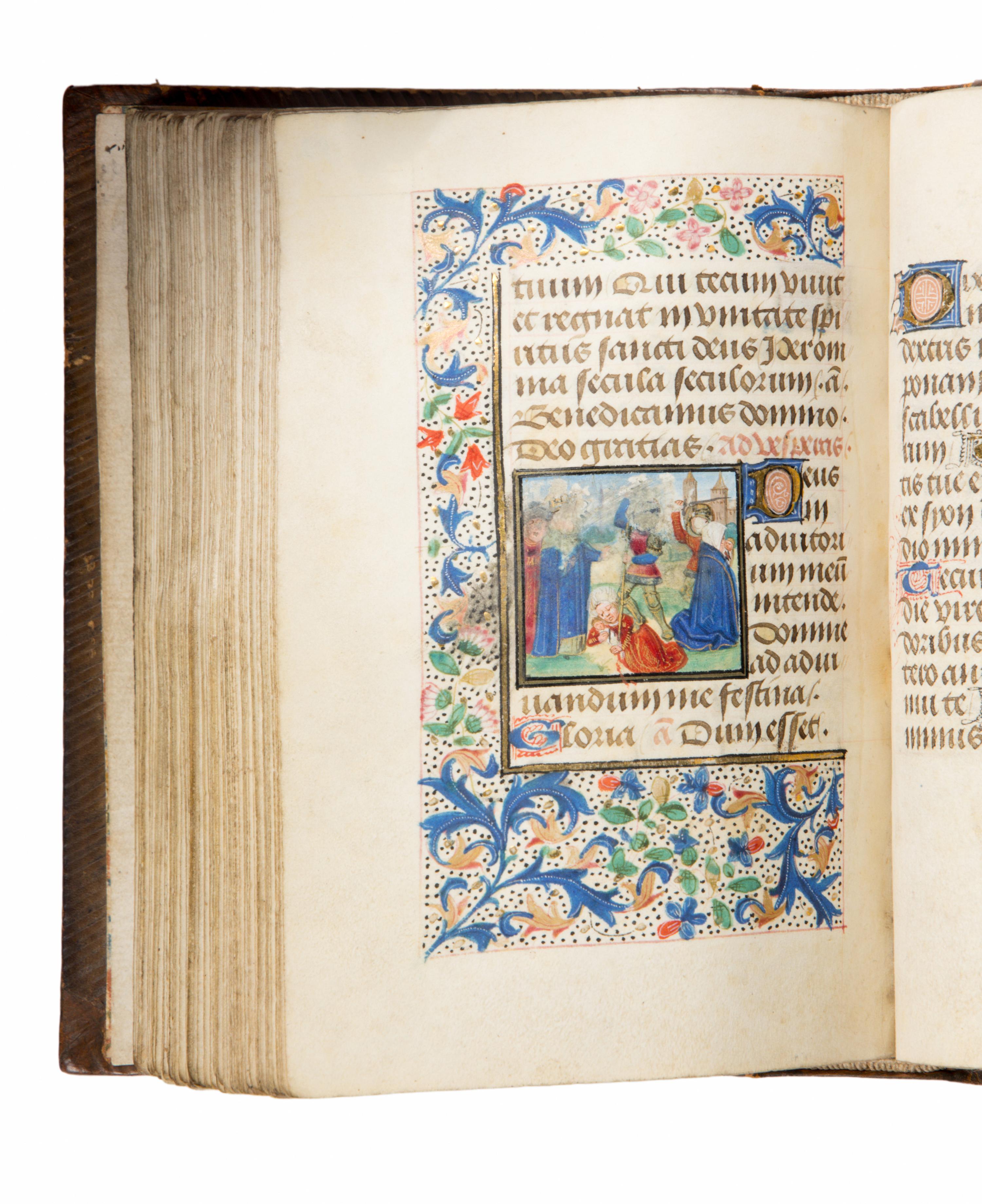 FOLLOWER OF LOYSET LIÉDET (active 1448–1478) and THE MASTER OF EDWARD IV (active 1470–1490) with FOLLOWER OF WILLEM VRELANT (active 1454–1481) Book of Hours, in Latin, illuminated manuscript on parchment [Southern Netherlands, Bruges, c. 1480]