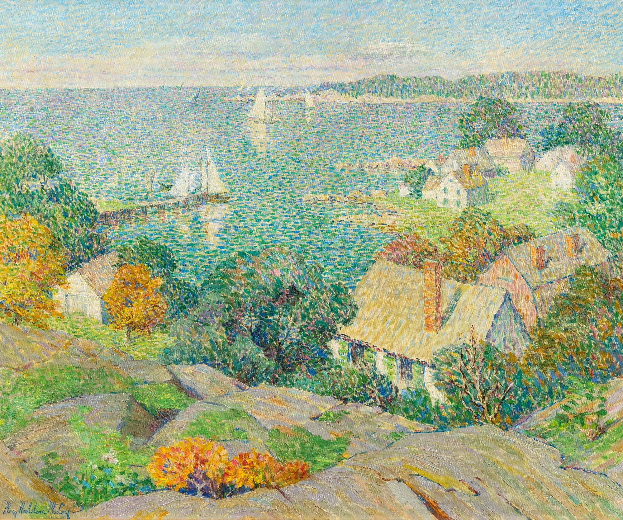 Mary Nicholena MacCord, (American, 1864-1955), Looking Toward the Sea