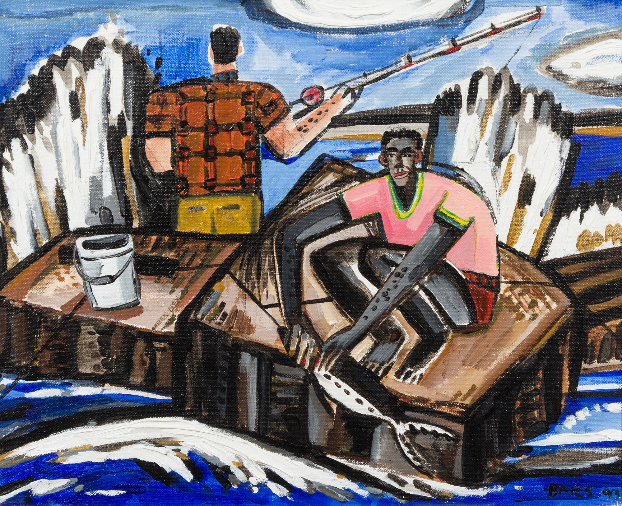 David Bates, (American, b. 1952), Freeport I, 1993