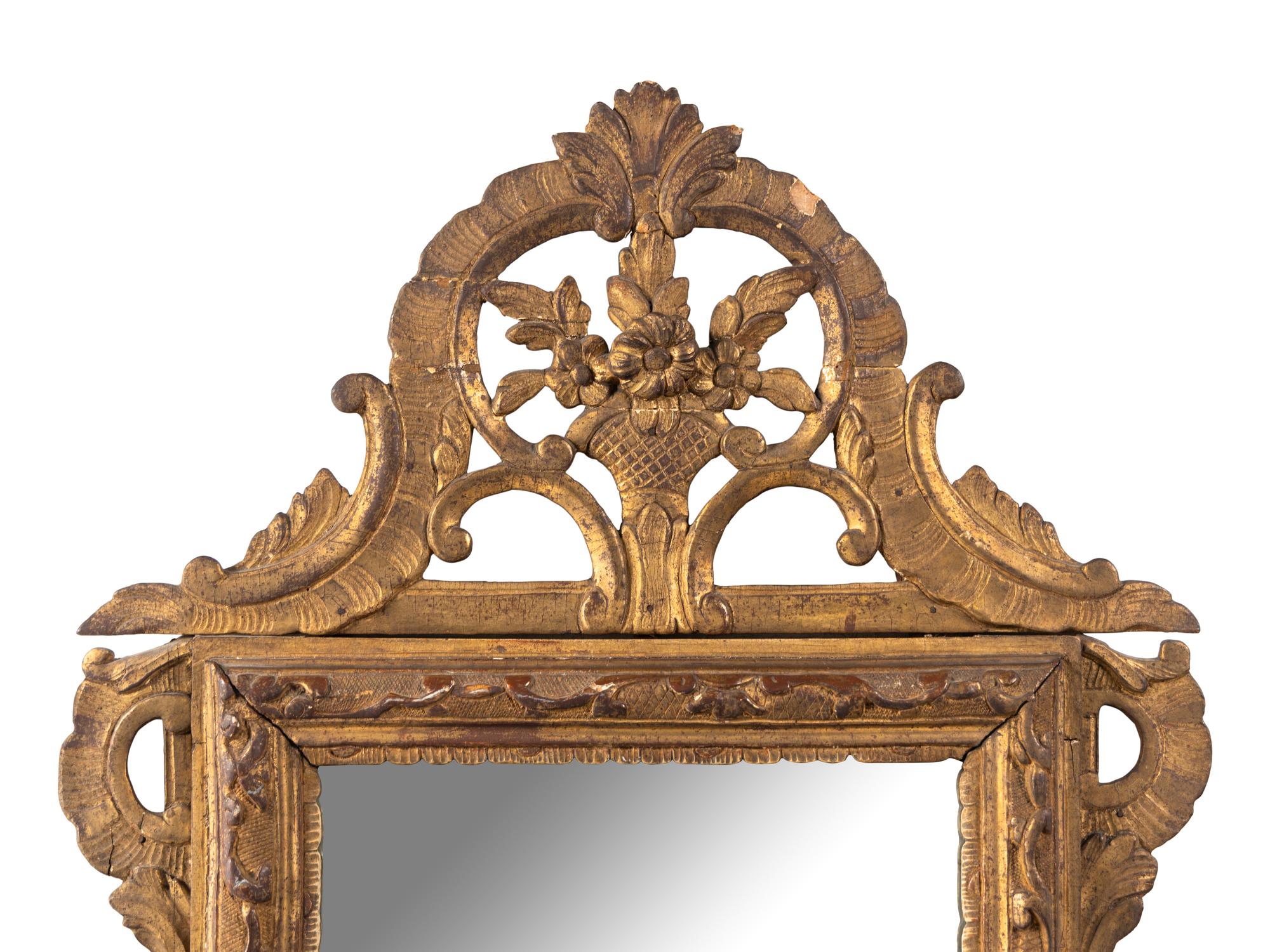 An Italian Giltwood Mirror