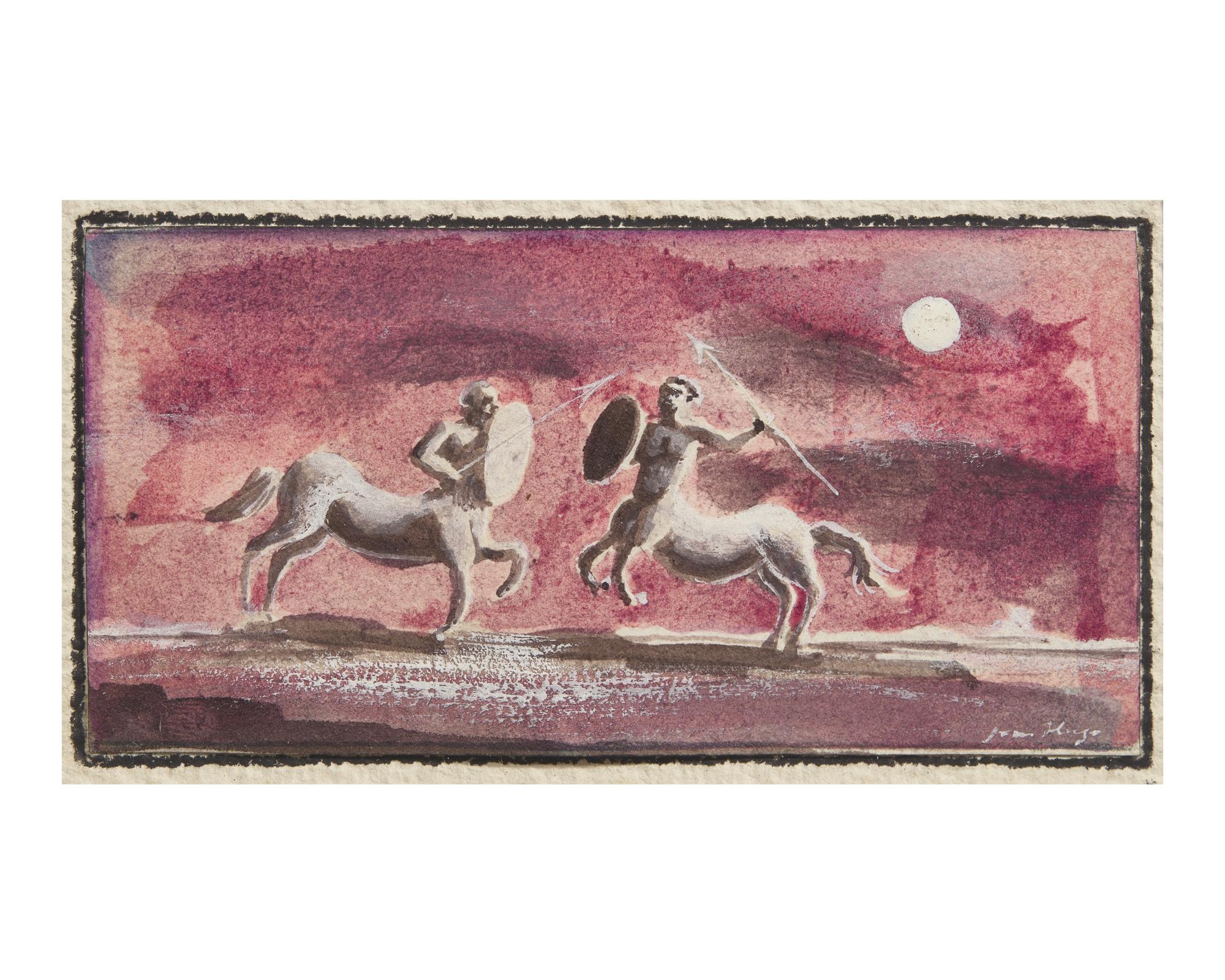Combat de Centaures, 1933