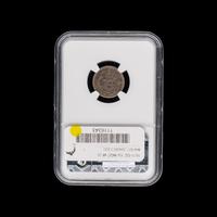 An 1876-CC Seated Liberty 10c Coin [NGC VF25]