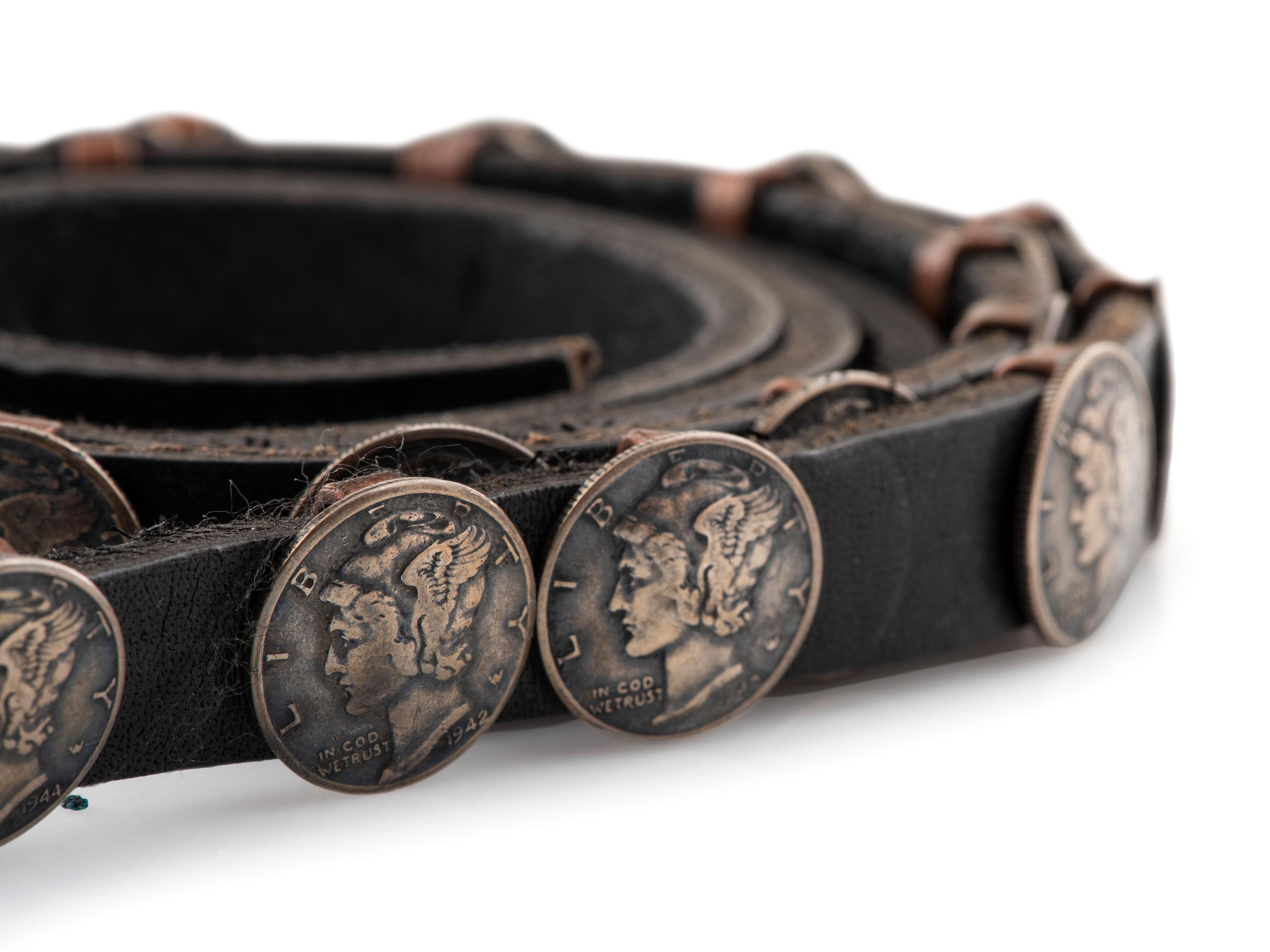 Navajo and Southwestern-style Silver Concha Belts