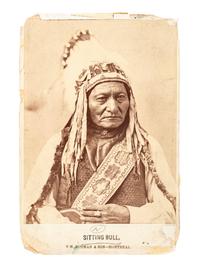 Sitting Bull NOTMAN, William (1826-1891), photographer. Cabinet card of Sitting Bull. Montreal, Canada: Wm. Notman & Son, ca 1885.