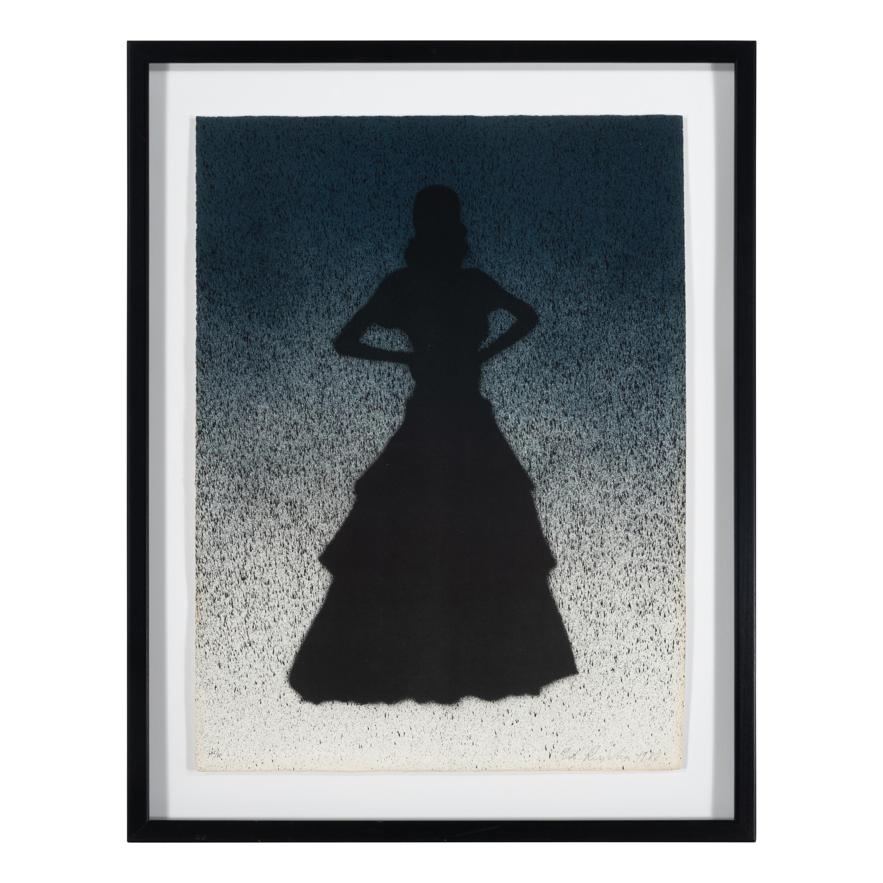Ed Ruscha (American, b. 1937) — Bailarina (from Portfolio California ), 1988