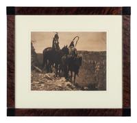 Edward S. Curtis (1868-1952) The Look Out – Apsaroke, 1905
