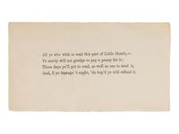 DICKENS, Charles (1812-1870). Little Dorrit . London: Bradbury and Evans, December 1855 - June 1857.
