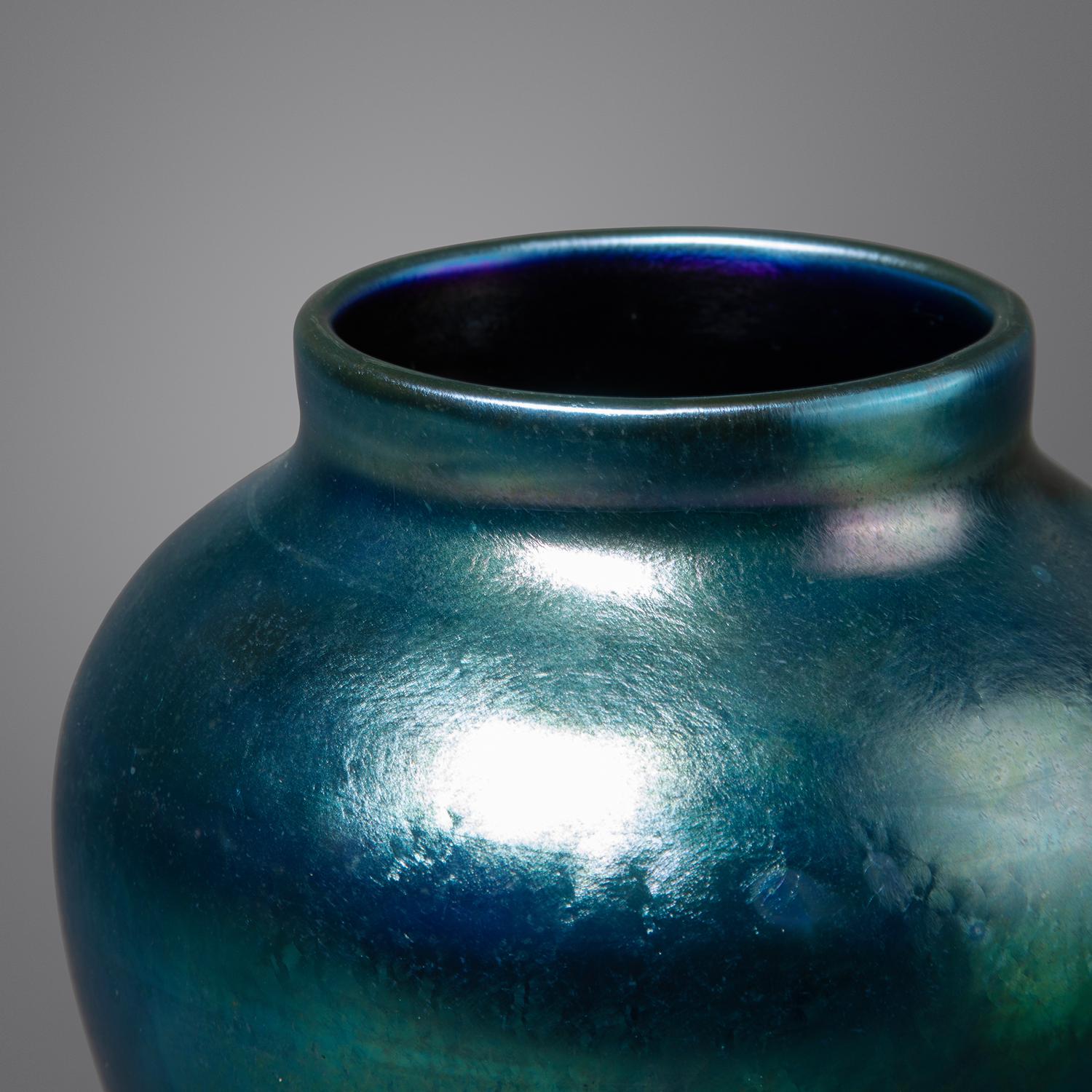 Favrile vases, group of 3