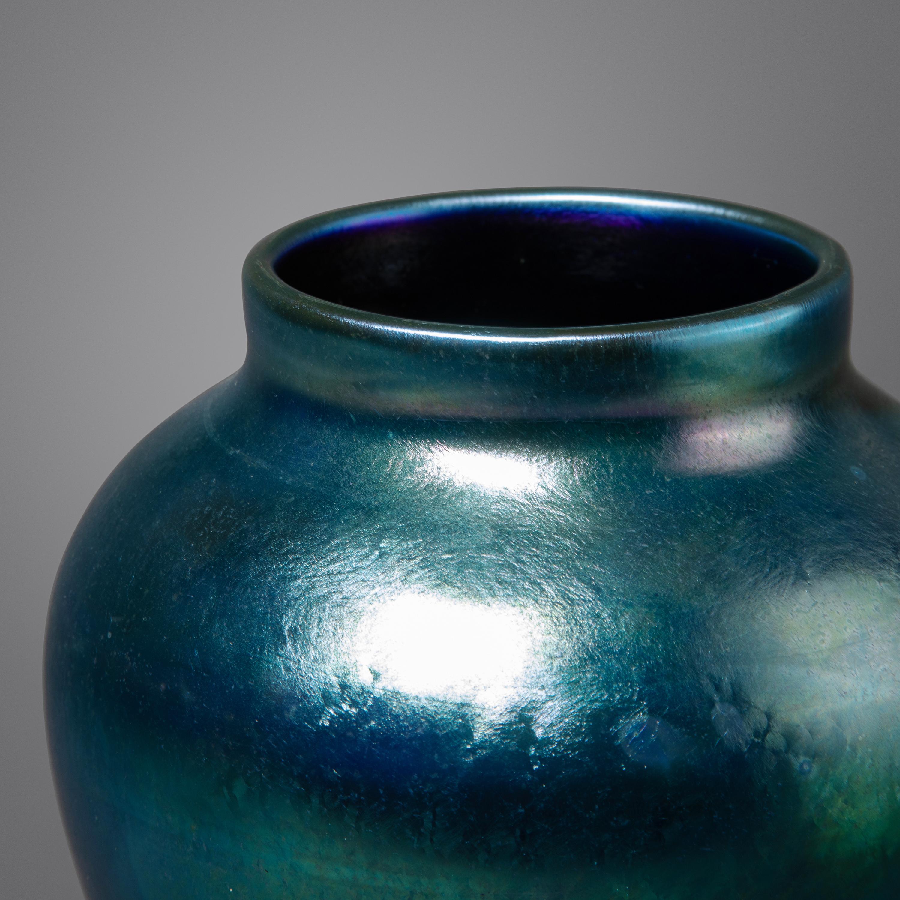 Favrile vases, group of 3