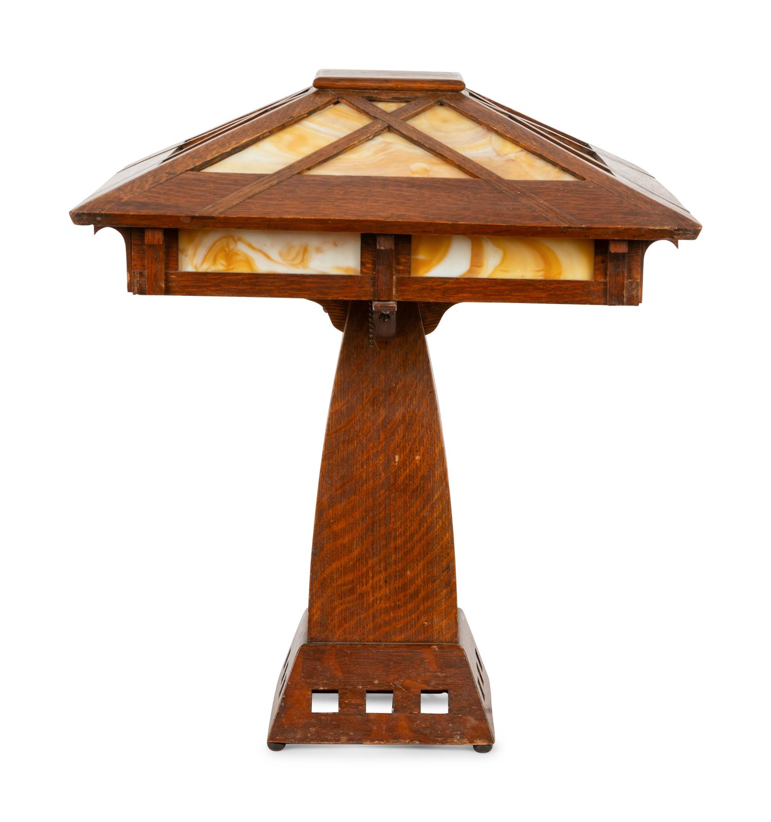 An American Arts and Crafts Table Lamp