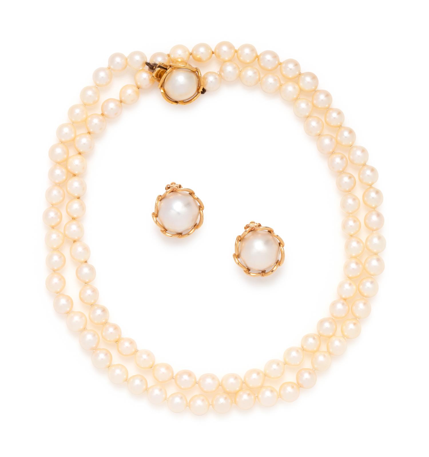 CULTURED PEARL SET