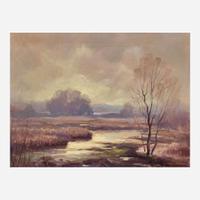 Wayne Beam Morrell (American, 1923-2013( Dismal Swamp