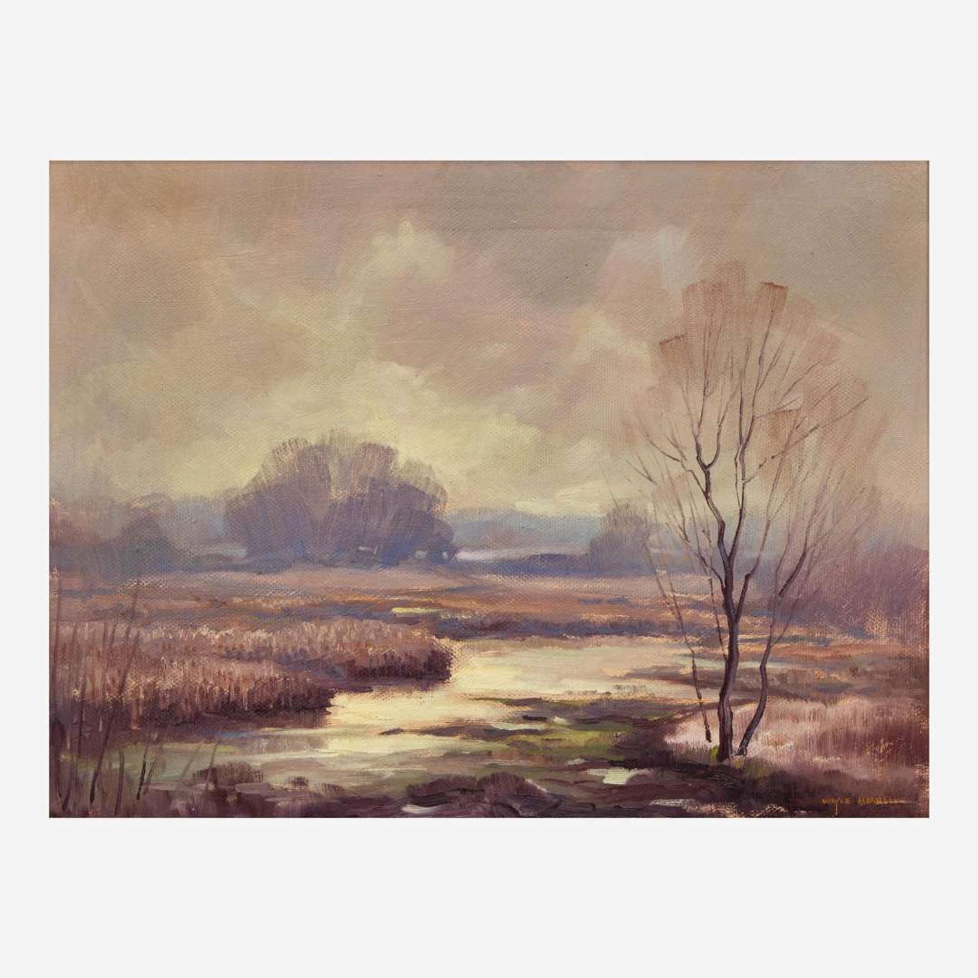 Wayne Beam Morrell (American, 1923-2013( Dismal Swamp
