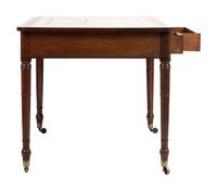 A George III-Style Mahogany Library Table