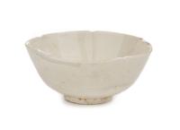 A Ding White Glazed Porcelain Lobed Deep Bowl — NORTHERN SONG DYNASTY