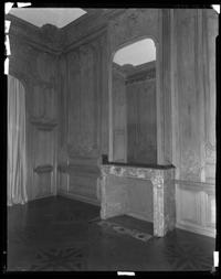 A French Cast Iron Fireback Panel