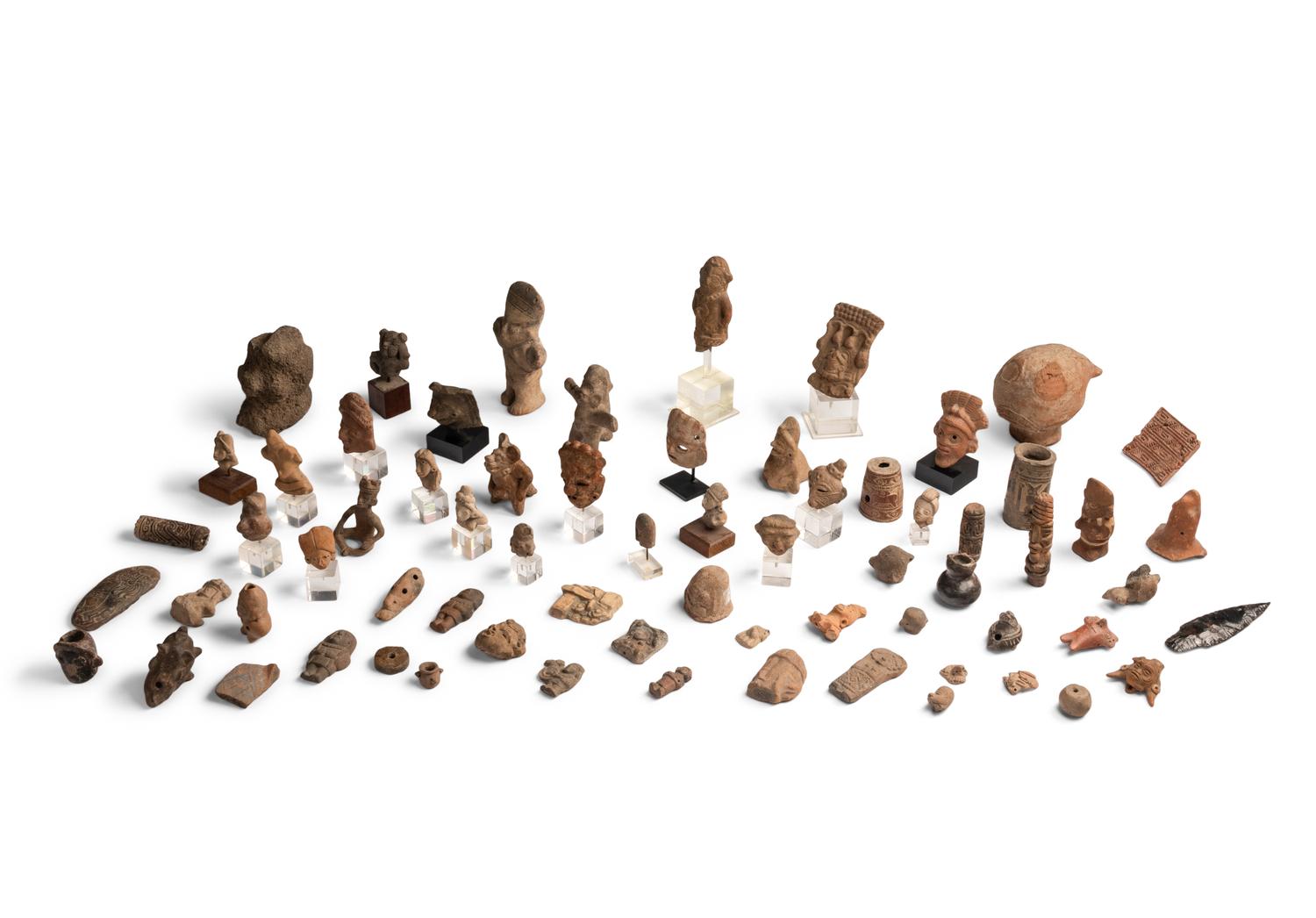 Sixty-Nine Pre-Columbian Items