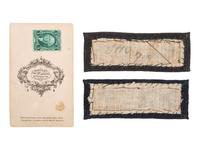 [CIVIL WAR]. Second lieutenant shoulder straps with CDV.