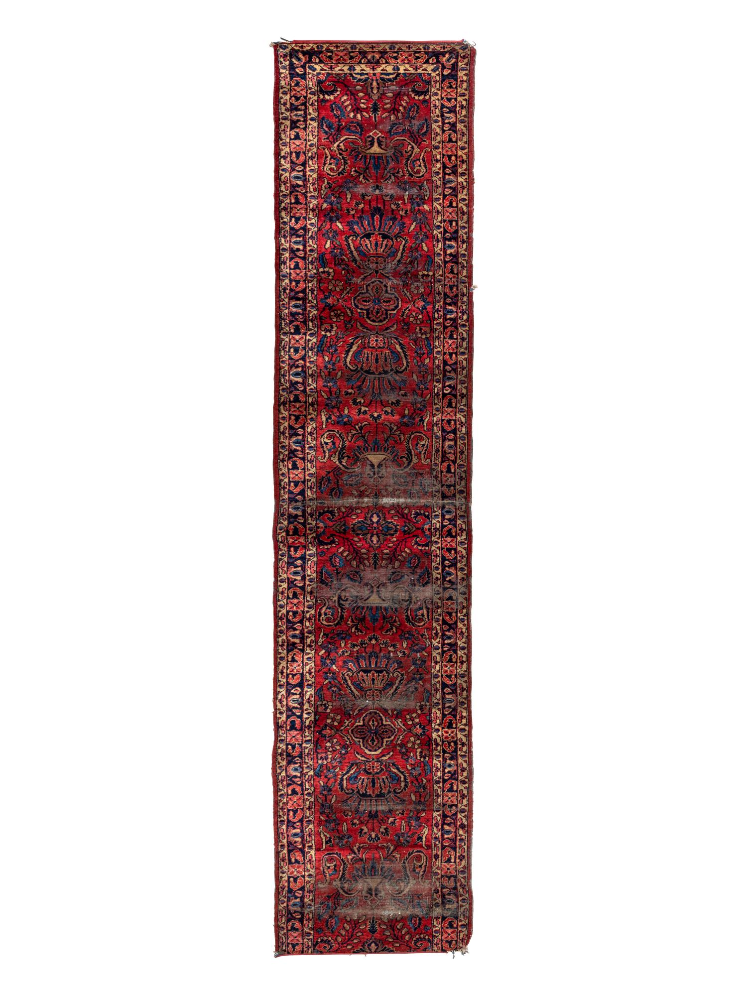 A Sarouk Wool Runner