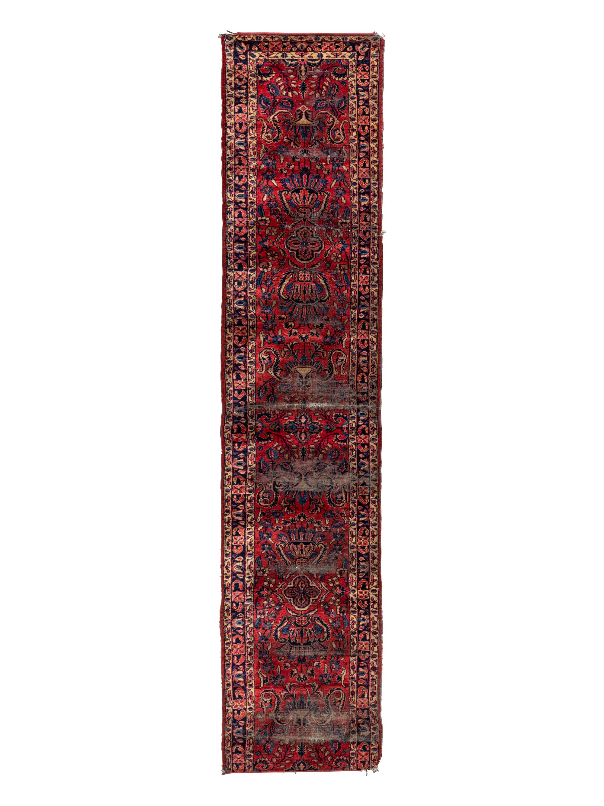 A Sarouk Wool Runner