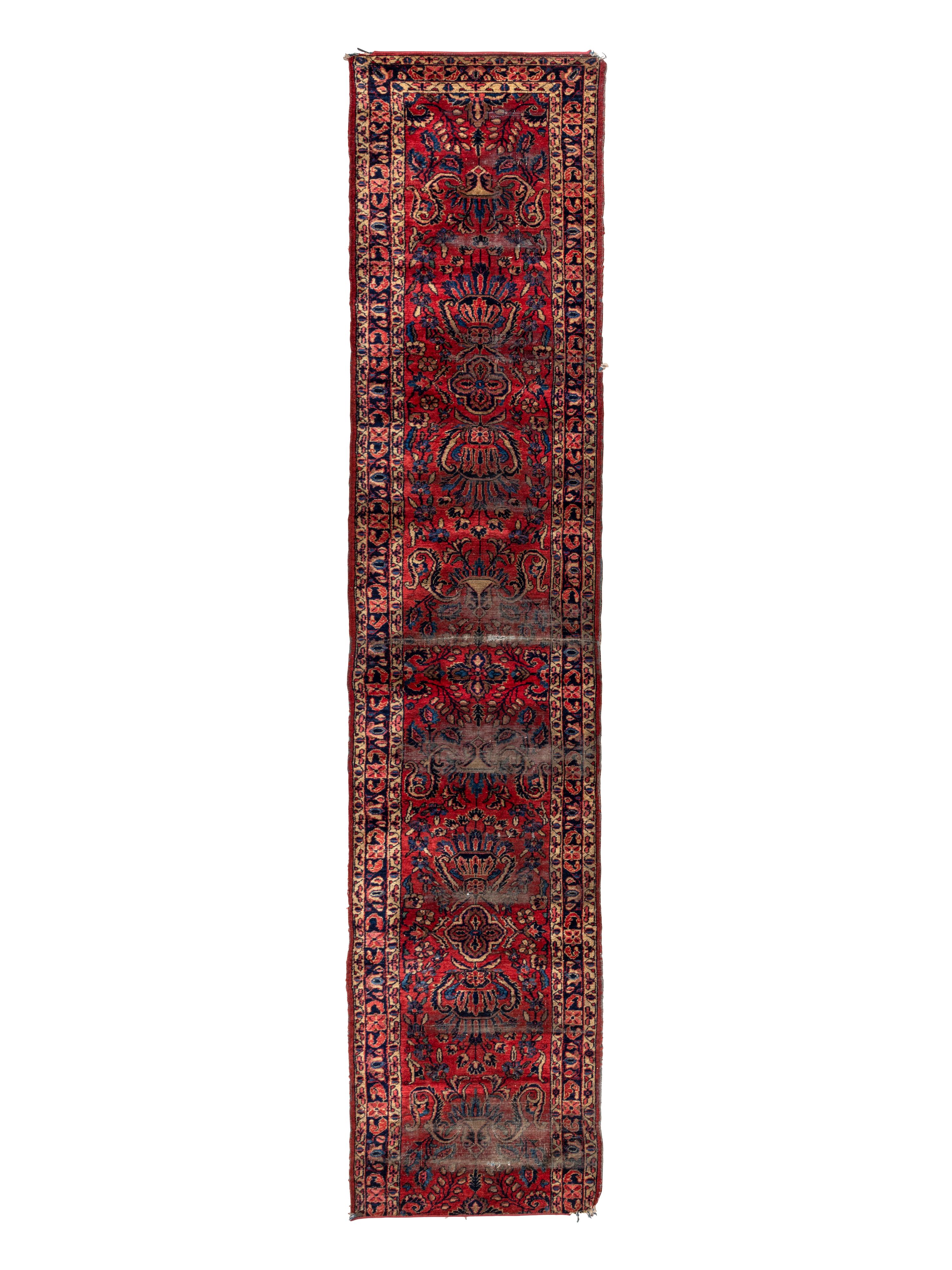 A Sarouk Wool Runner