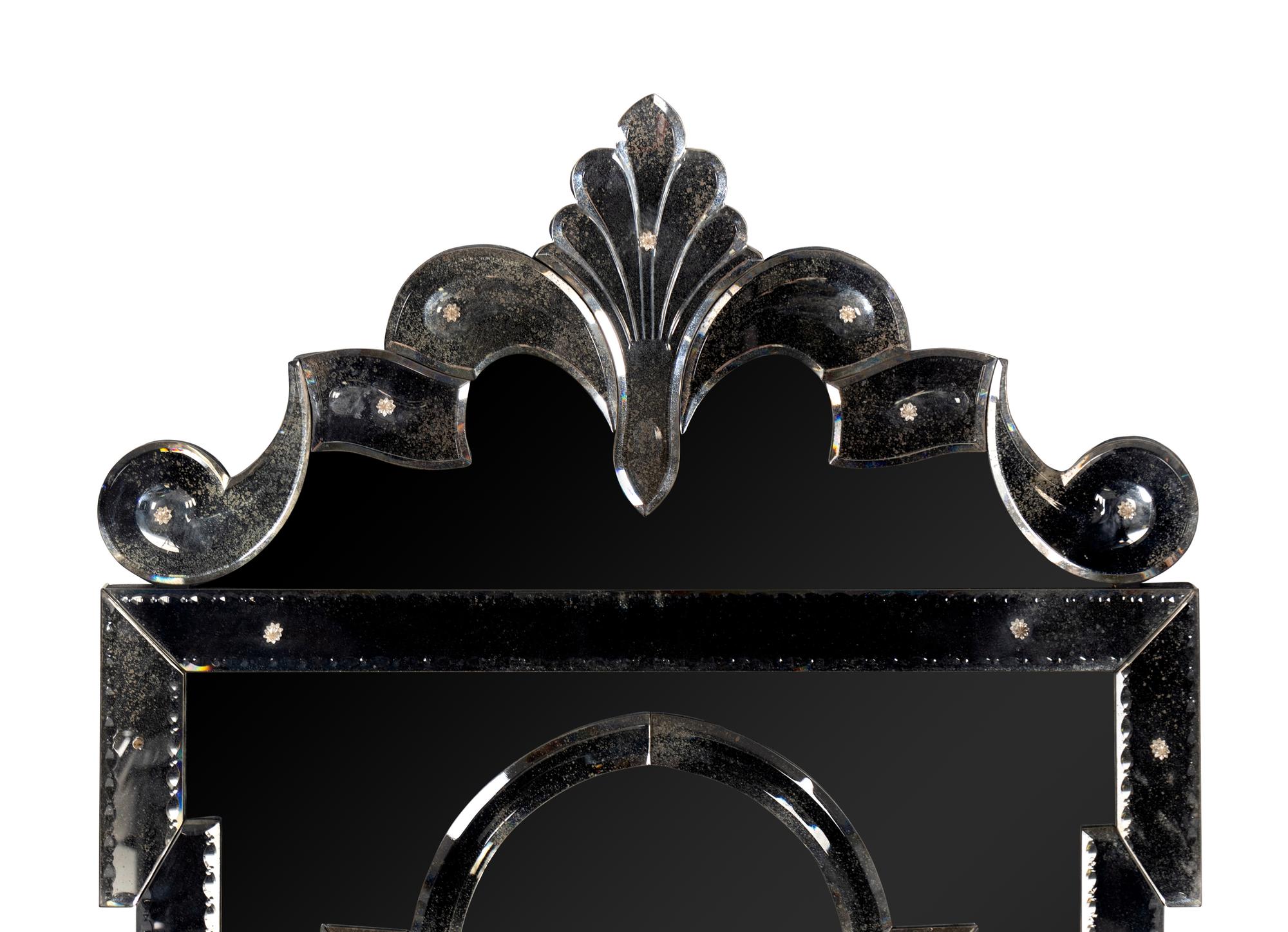 A Venetian Glass Mirror