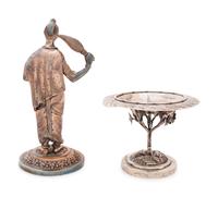 Two Southeast Asian Silver Table Articles