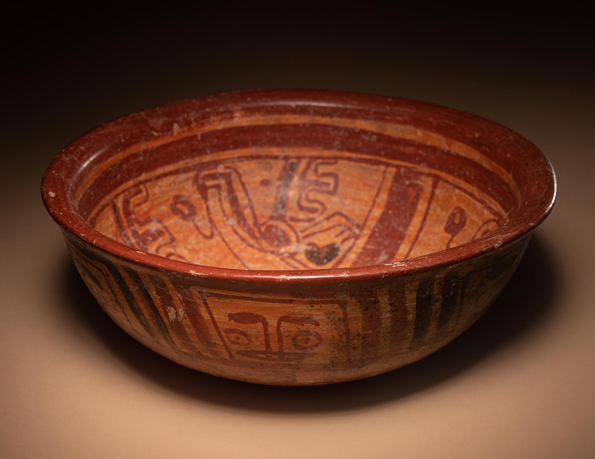 A Maya Polychrome Bowl