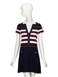 VALENTINO, KNIT POLO TENNIS DRESS