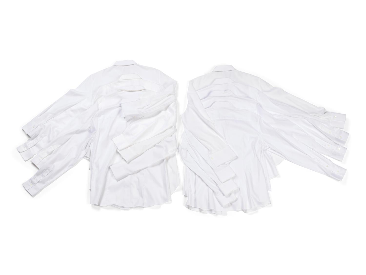 Eight Button Down Tops: Five Loro Piana, Three Brunello Cucinelli